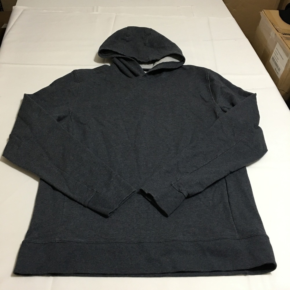 Radmor Hoodie Men Large Sweatshirt Dark Gray Heather Pima Cotton Golf Pullover